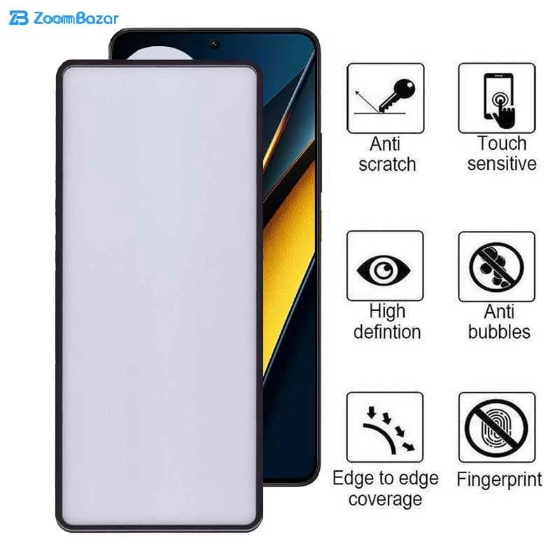 گلس بوف مدل New AirBag مناسب برای گوشی موبایل شیائومی Poco X6 Pro 5G / Poco X6 5G / Poco M6 Pro 4G — تصویر ۷