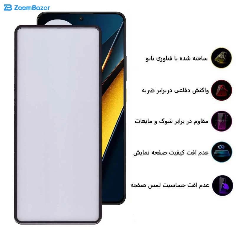 گلس بوف مدل New AirBag مناسب برای گوشی موبایل شیائومی Poco X6 Pro 5G / Poco X6 5G / Poco M6 Pro 4G — تصویر ۶
