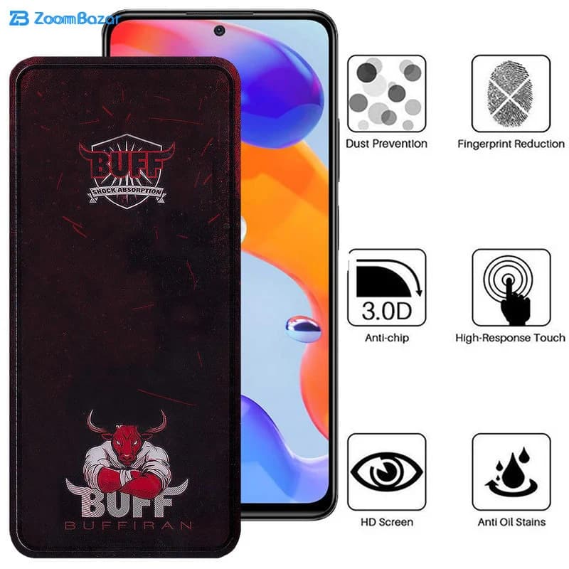 گلس بوف مدل Muscle-Bull مناسب برای گوشی موبایل شیائومی Redmi Note 11 Pro 5G/4G / Note 11 Pro 5G (China) — تصویر ۴