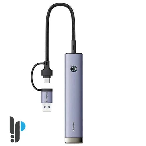 هاب 4 پورت USB/USB-C بیسوس مدل Baseus UltraJoy B0005280A811-14