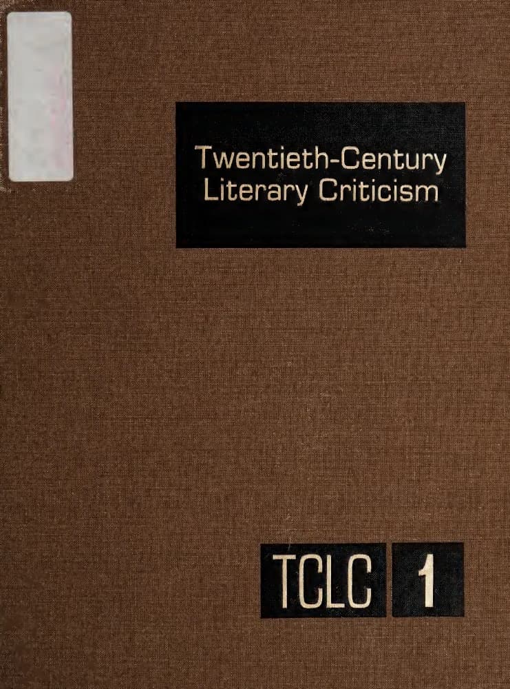 دانلود کتاب نقد ادبی قرن بیستم (Twentieth-Century Literary Criticism) نسخه انگلیسی PDF | ددریا بریفونسکی