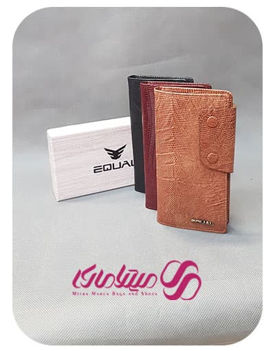 کیف پول دو دکمه مدل اکوآل کد 3070