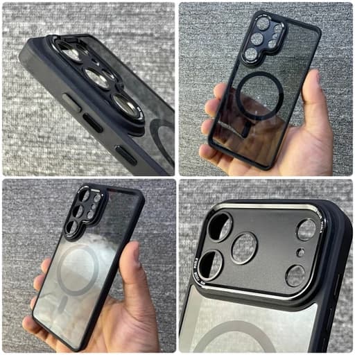 قاب مگ سیف ایفون Iphone 13pro گارد iphone 13pro قاب گوشی مگ سیف Iphone 13 pro کاورموبایل آیفون 13 پرو گارد ایفون 13پرو — تصویر ۳