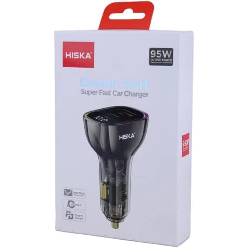 شارژر فندکی 95 وات هیسکا HCC-326 — تصویر ۶