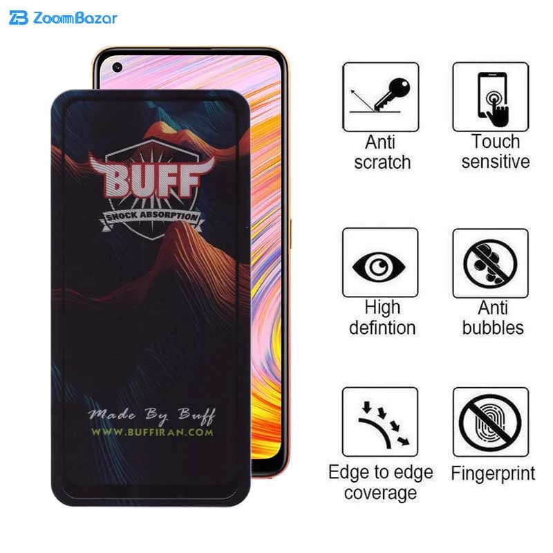 گلس بوف مدل Mountain-G مناسب برای گوشی موبایل ریلمی V15 5G / Q2 Pro / Narzo 50 Pro — تصویر ۷