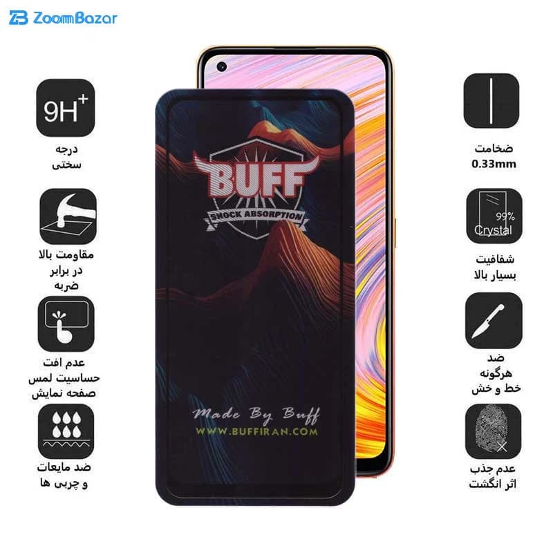 گلس بوف مدل Mountain-G مناسب برای گوشی موبایل ریلمی V15 5G / Q2 Pro / Narzo 50 Pro — تصویر ۵