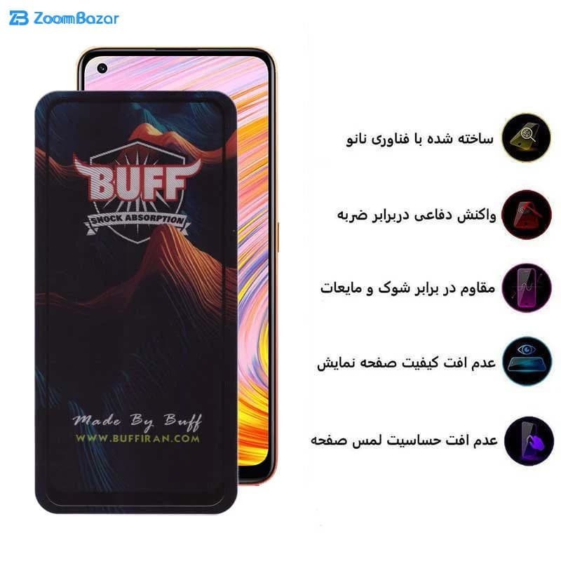 گلس بوف مدل Mountain-G مناسب برای گوشی موبایل ریلمی V15 5G / Q2 Pro / Narzo 50 Pro — تصویر ۶