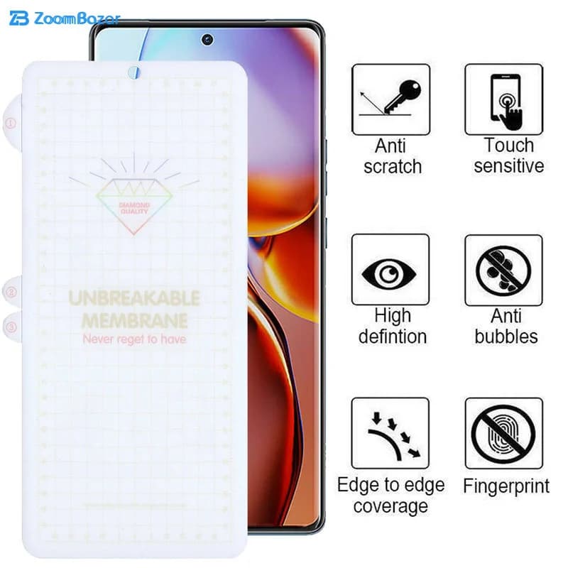 گلس بوف مدل Hydrogel مناسب برای گوشی موبایل موتورولا Moto X40 — تصویر ۸