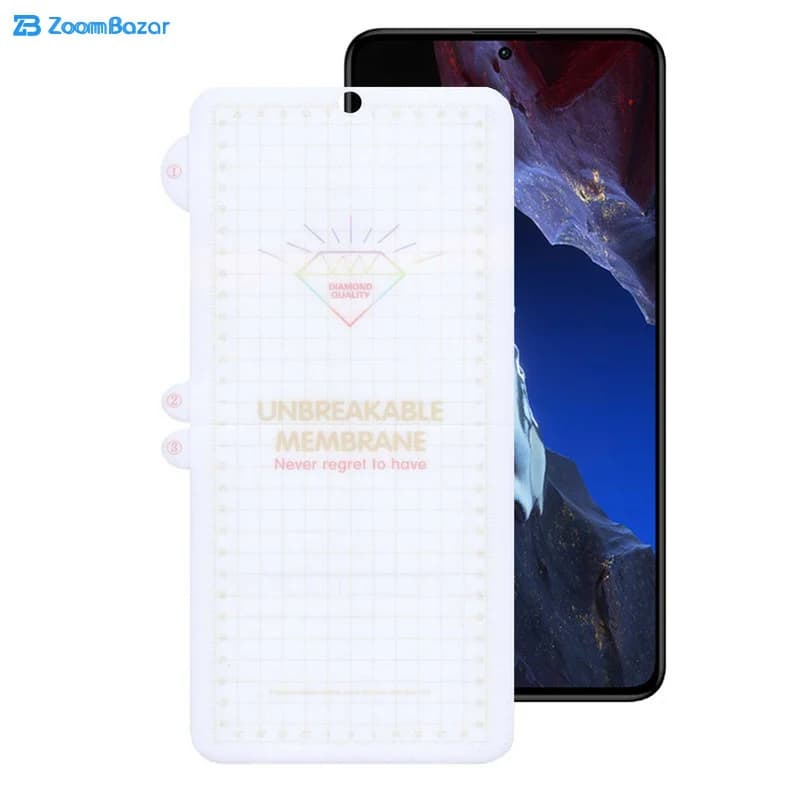 گلس بوف مدل Hydrogel مناسب برای گوشی موبایل شیائومی Poco F5 Pro / F5 / Redmi Note 12 Turbo — تصویر ۲