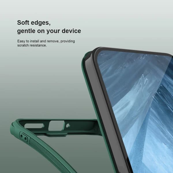 قاب ضد ضربه نیلکین Google Pixel 9 Pro مدل Super Frosted Shield Pro — تصویر ۳