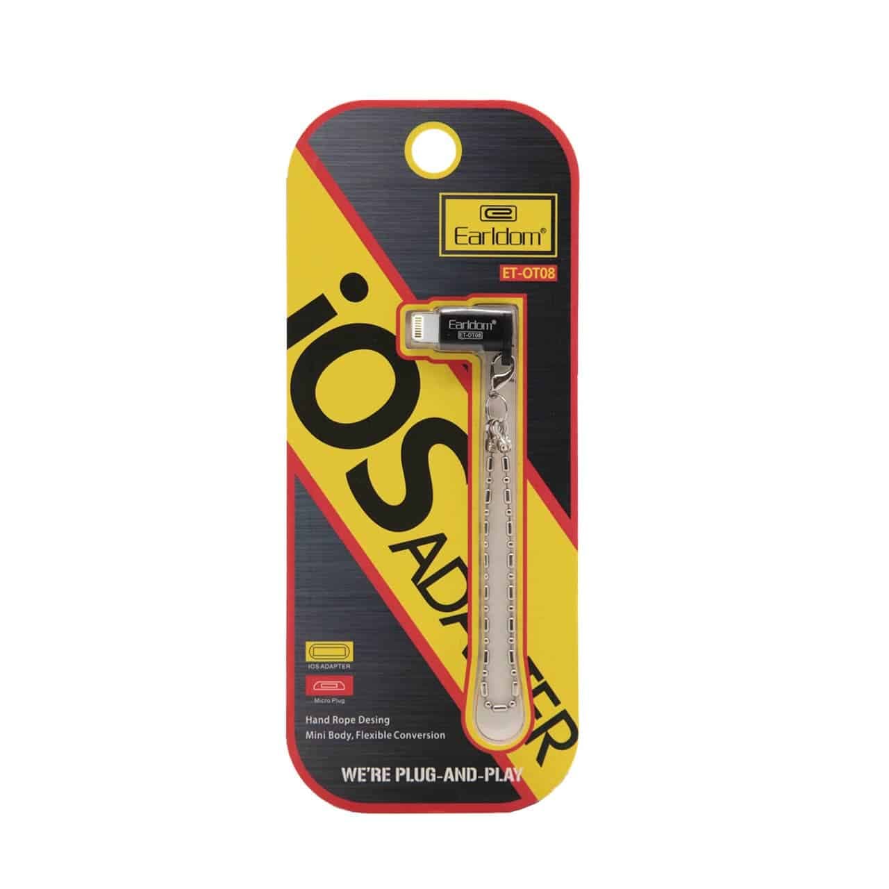 تبدیل Earldom OTG Lightning TO Micro Usb مدل ET-OT08 – (اصلی)