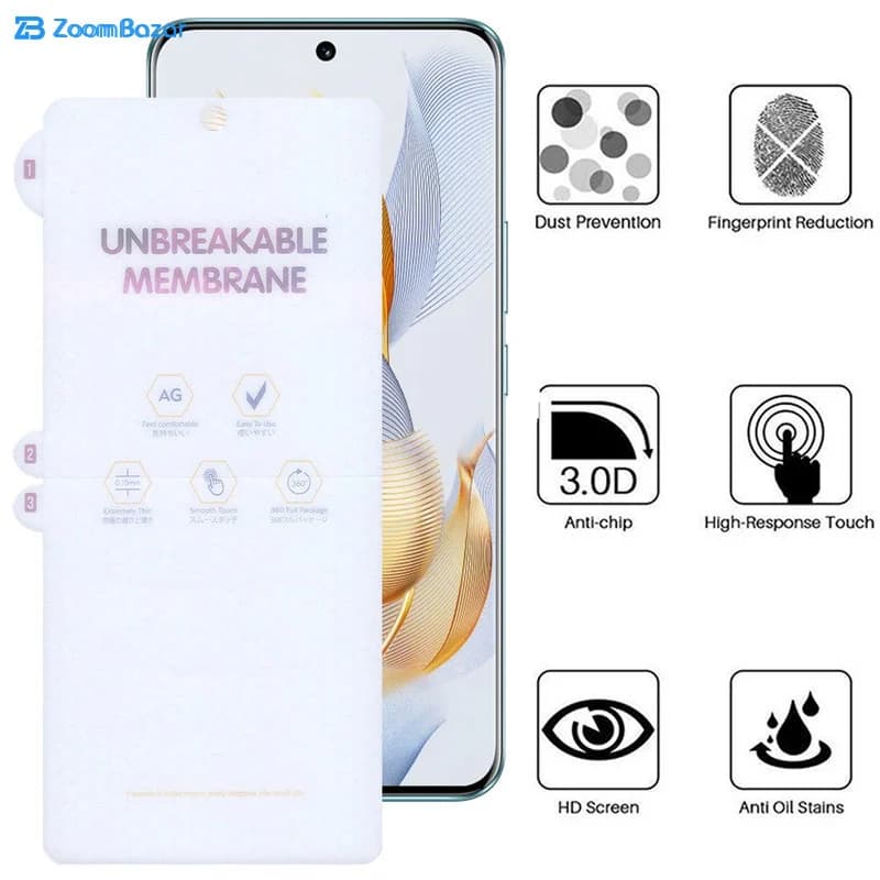 گلس بوف مدل Hydrogel-Matte مناسب برای گوشی موبایل آنر 90 / Xiaomi 12 Pro / Redmi Note 9 Pro — تصویر ۳