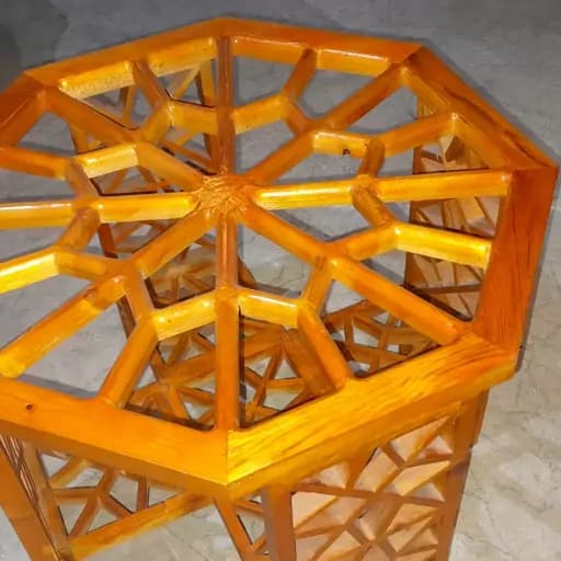 میز عسلی قاصدک طرح سنتی کامنا مدل 13151965