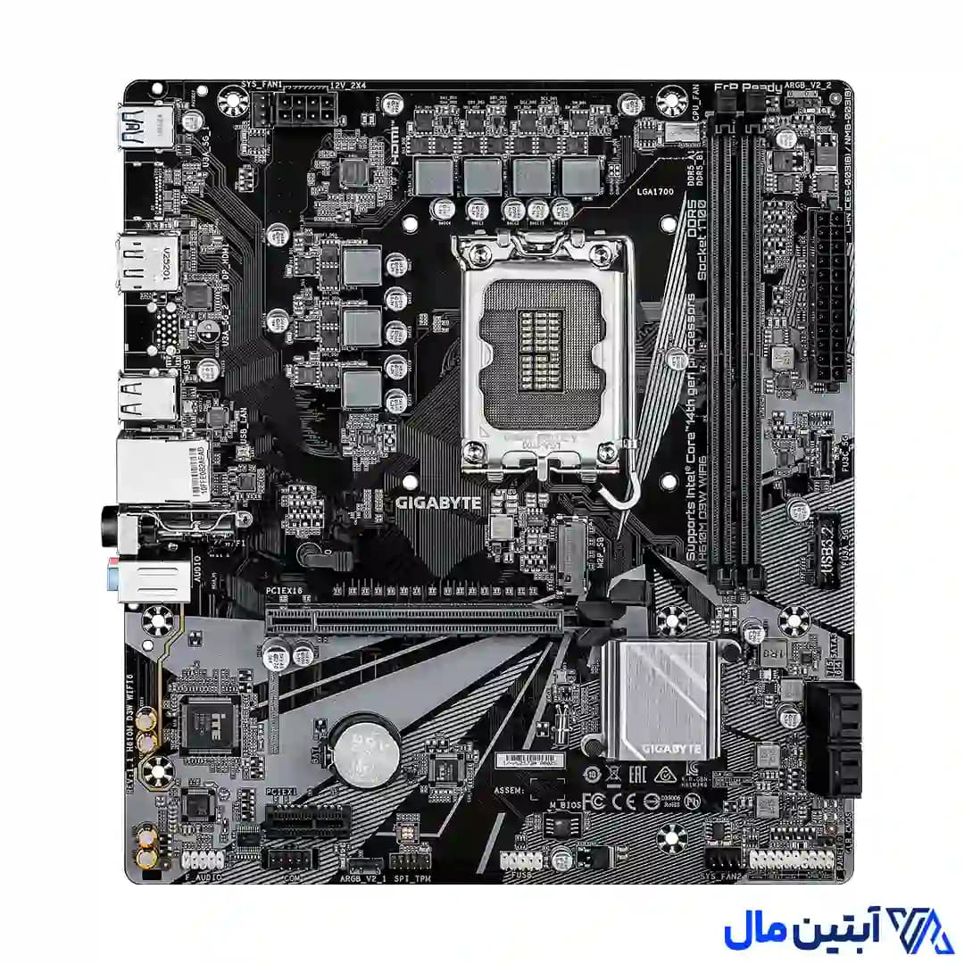 مادربرد گیگابایت Gigabyte H610M D3W WIFI6 (Rev. 1.1) DDR5 — تصویر ۲