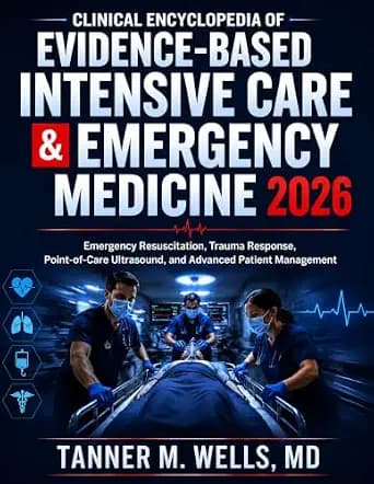 و دانلود نسخه کامل کتاب CLINICAL ENCYCLOPEDIA OF EVIDENCE-BASED INTENSIVE CARE & EMERGENCY MEDICINE: Emergency Resuscitation, Trauma Response, Point-of-Care Ultrasound, and Advanced Patient Manag