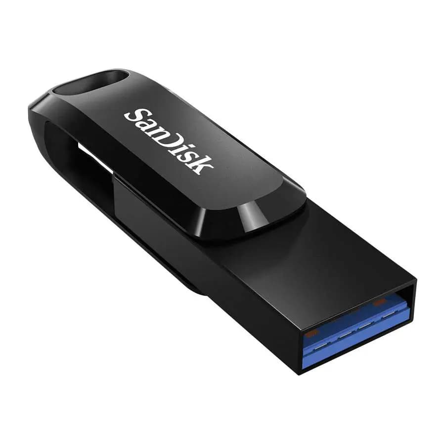 فلش مموری سن دیسک مدل Dual Drive Go USB Type-C – ظرفیت 128 گیگابایت — تصویر ۳