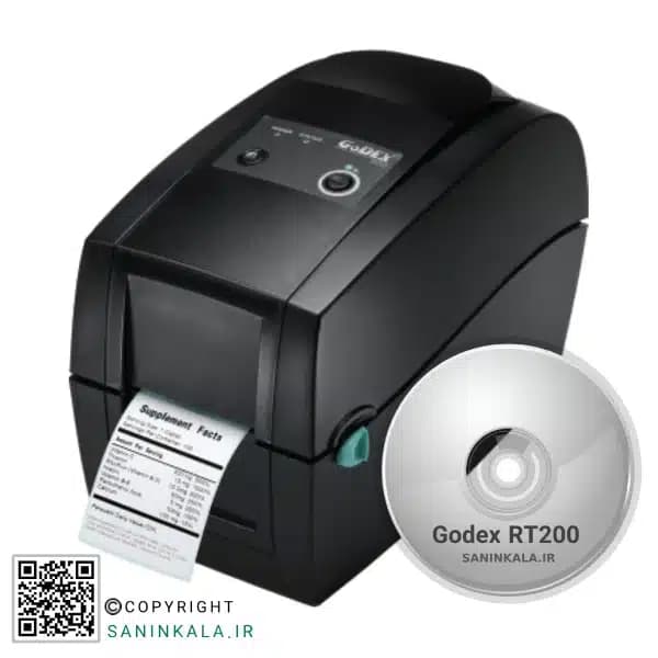 درایور لیبل پرینتر Godex RT200