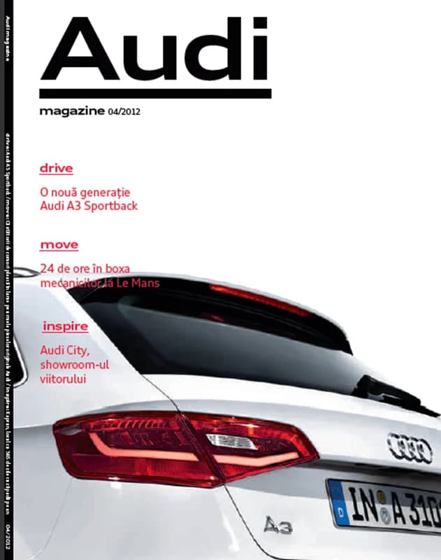 و دانلود نسخه کامل 10 مجله آئودی . Audi Magazine
