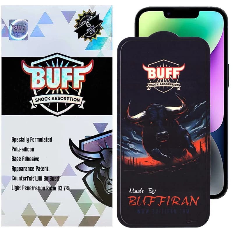 گلس بوف مدل BullRun Crystal Pro مناسب برای گوشی موبایل اپل iPhone 16e/13/13 Pro/14 — تصویر ۹
