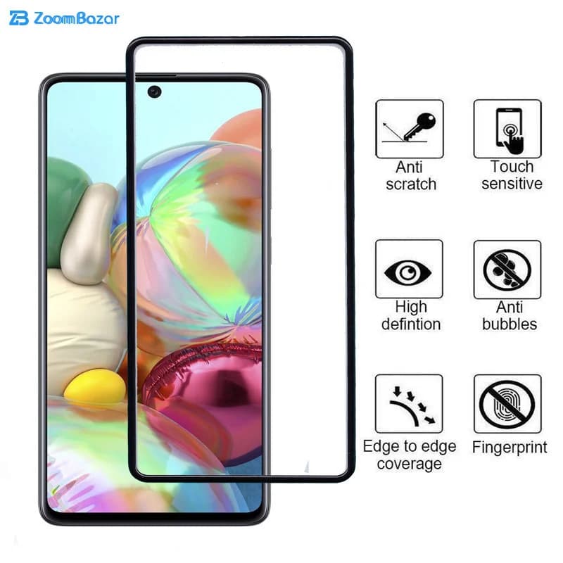 گلس بوف مدل Airbag مناسب برای گوشی موبایل سامسونگ Galaxy A71 / M51/ F62/ M62/S10 Lite /Note 10 Lite — تصویر ۶