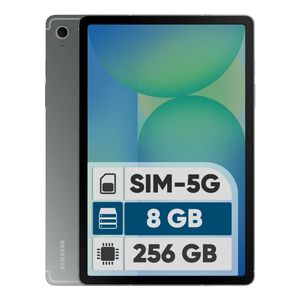 تبلت 10.9 اینچ سامسونگ مدل Galaxy Tab S10 Lite با ظرفیت 256 گیگابایت و رم 8 گیگابایت، قابلیت پشتیبانی از سیم‌ کارت، رزولوشن دوربین اصلی ۸ مگاپیکسل، پشتیبانی از قلم