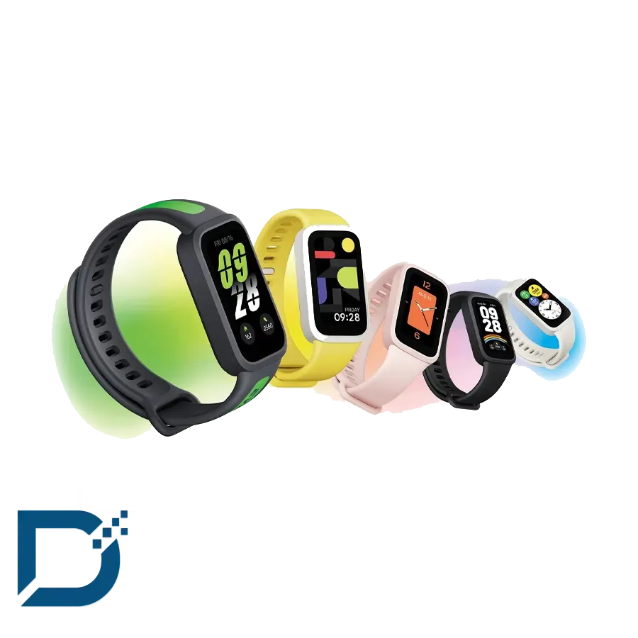 ساعت هوشمند 46 میلی‌متری شیائومی مدل Smart Band 9 Active، کنترل موسیقی، کنترل سطح اکسیژن خون، شمارش ضربان قلب، پایش وضعیت خواب، با بند پلاستیکی — تصویر ۸