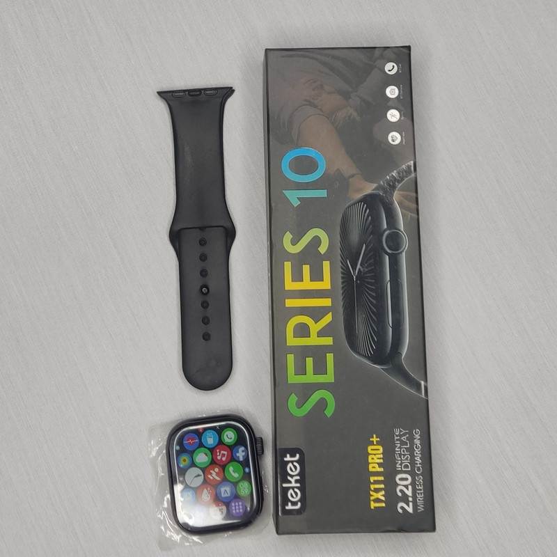 ساعت هوشمند 1.9 اینچ مدل TX11Pro با بند سیلیکون — تصویر ۵