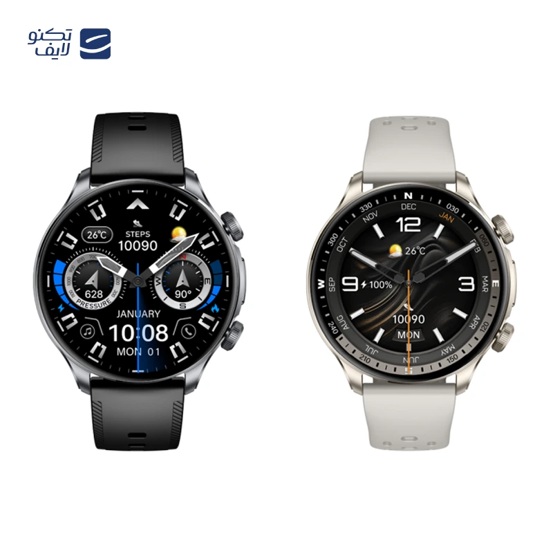 ساعت هوشمند 48 میلیمتری ژوبیتر مدل jWatch S610 با بند سیلیکونی — تصویر ۷