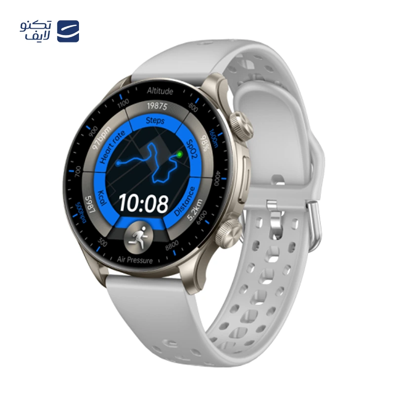 ساعت هوشمند 48 میلیمتری ژوبیتر مدل jWatch S610 با بند سیلیکونی — تصویر ۶