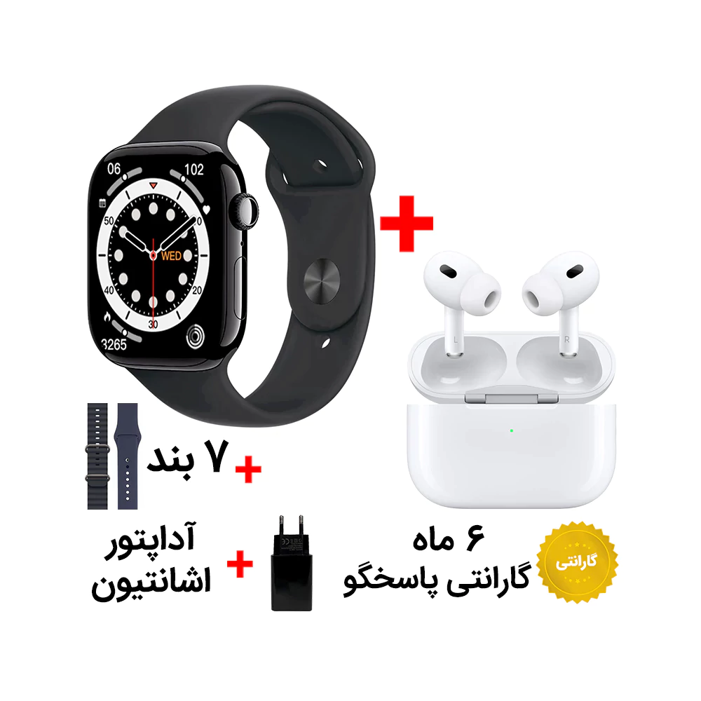 ساعت هوشمند 45 میلی متر کینگ ویر مدل KW53 Max با بند سییکونی — تصویر ۷