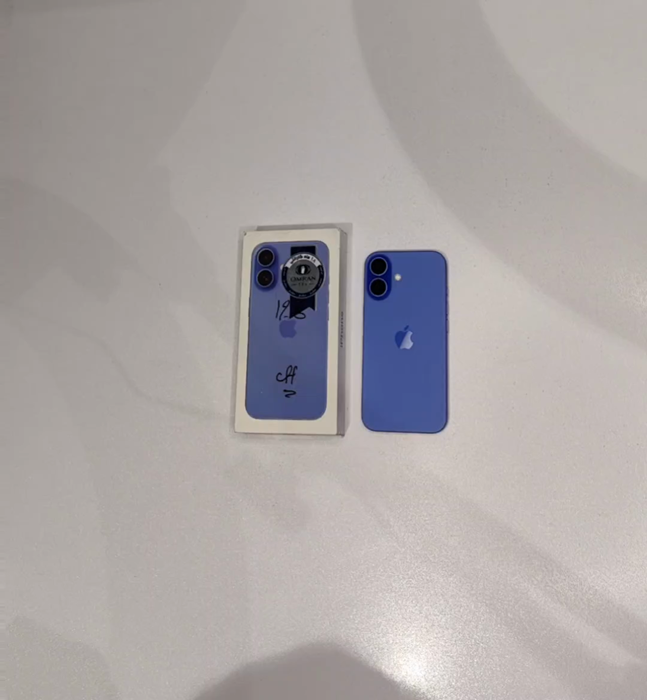 گوشی موبایل استوک اپل مدل IPhone 16 CH/A 8GB 128GB - آبی