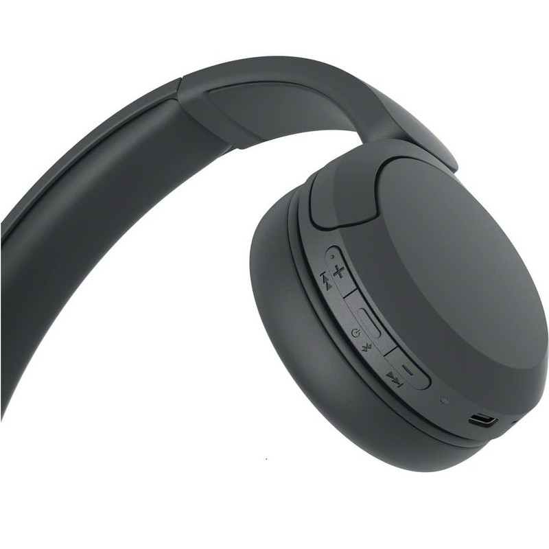 هدفون بلوتوثی سونی مدل WH-CH520 درگاه شارژ USB Type-C، دارای طراحی چرخشی برای حمل و نگهداری آسان — تصویر ۳