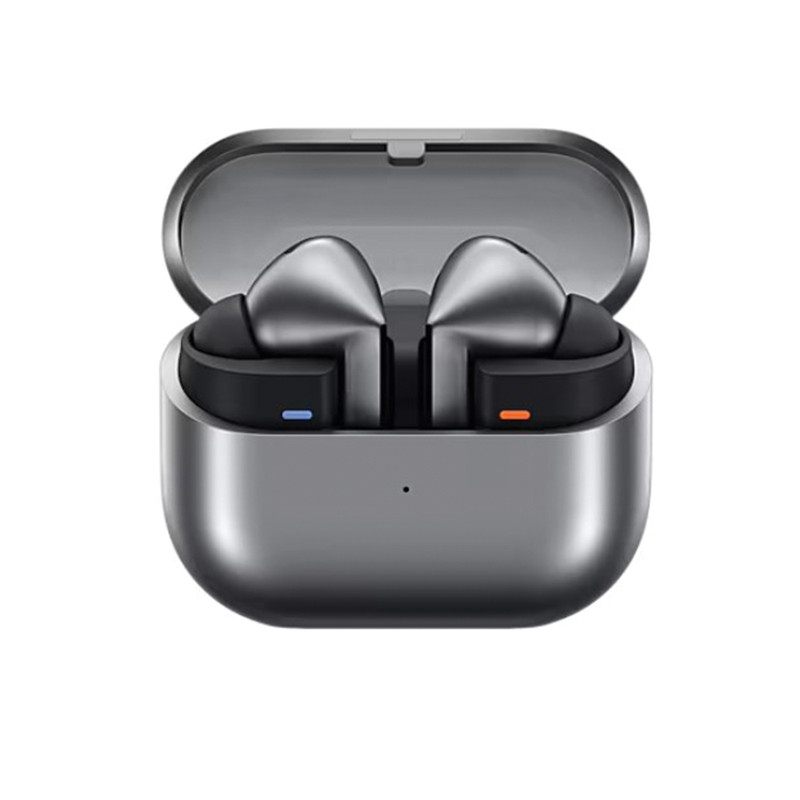 هدفون بلوتوثی سامسونگ مدل Galaxy Buds3 Pro دارای نویز کنسلینگ فعال (ANC)، درگاه شارژ USB Type-C، شارژ بی سیم، با قابلیت اتصال به چند دستگاه، پشتیبانی از فرمان لمسی، پشتیبانی از دستیار صوتی، مقاوم در ب — تصویر ۲