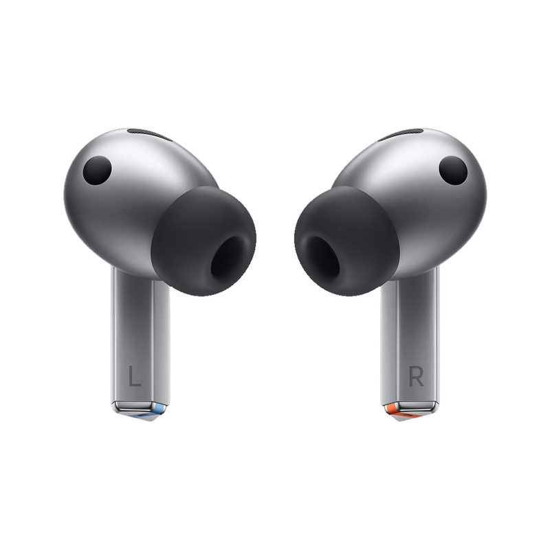 هدفون بلوتوثی سامسونگ مدل Galaxy Buds3 Pro دارای نویز کنسلینگ فعال (ANC)، درگاه شارژ USB Type-C، شارژ بی سیم، با قابلیت اتصال به چند دستگاه، پشتیبانی از فرمان لمسی، پشتیبانی از دستیار صوتی، مقاوم در ب — تصویر ۵