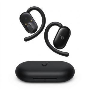هدفون بلوتوثی انکر مدل V20i بدون قابلیت نویز کنسلینگ، درگاه شارژ USB Type-C، دارای 4 میکروفون برای مکالمه شفاف، مقاوم در برابر آب و گرد و غبار استاندارد مقاومتی IP55 — تصویر ۶