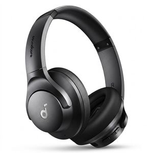 هدفون بلوتوثی انکر مدل Soundcore Q20i با نویز کنسلینگ فعال (ANC)، درگاه شارژ USB Type-C، دارای 2 میکروفون داخلی و 2 میکروفون خارجی، پشتیبانی از صدای Hi-Res از طریق کابل AUX — تصویر ۶