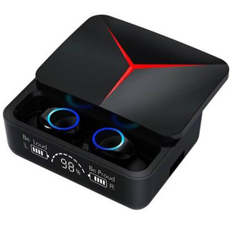 هدفون بلوتوثی مدل M90 Pro بدون قابلیت نویز کنسلینگ، درگاه شارژ USB Type-C، با قابلیت شارژ سریع، دارای نشانگر LED، امکان استفاده به عنوان پاوربانک، مقاوم در برابر آب — تصویر ۲