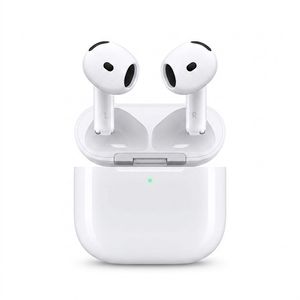 هدفون بلوتوثی اپل مدل AirPods 4 فاقد قابلیت نویز کنسلینگ، درگاه شارژ USB Type-C، شارژ بی سیم، با قابلیت اتصال به چند دستگاه، پشتیبانی از فرمان لمسی، نشانگر LED، پشتیبانی از دستیار صوتی، مقاوم در برابر — تصویر ۸