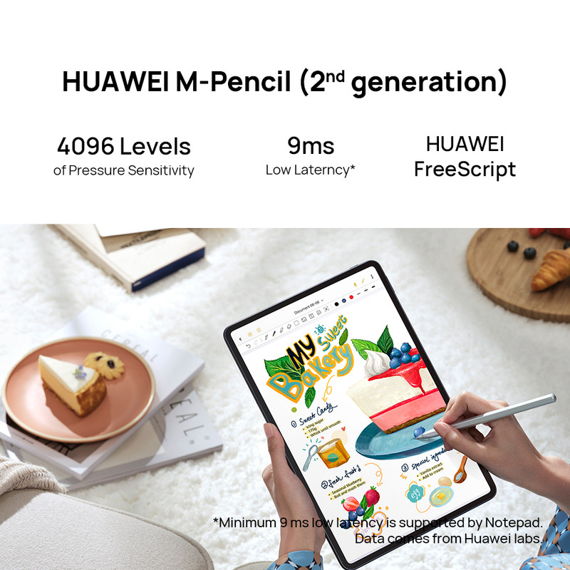 تبلت هوآوی مدل MatePad Pro 12.6 ظرفیت 256 گیگابایت و رم 8 گیگابایت به همراه قلم هوشمند M-Pencil و کیبورد Smart Magnetic — تصویر ۳