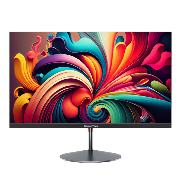 مانیتور 24 اینچ مسترتک مدل VL249HS ، رزولوشن FullHD، پنل IPS، نرخ بروزرسانی 75 هرتز، با نسبت تصویر 16:9، دارای اسپیکر داخلی، دارای پورت HDMI و DisplayPort و USB — تصویر ۳