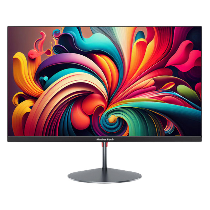 مانیتور 24 اینچ مسترتک مدل VL249HS ، رزولوشن FullHD، پنل IPS، نرخ بروزرسانی 75 هرتز، با نسبت تصویر 16:9، دارای اسپیکر داخلی، دارای پورت HDMI و DisplayPort و USB — تصویر ۴