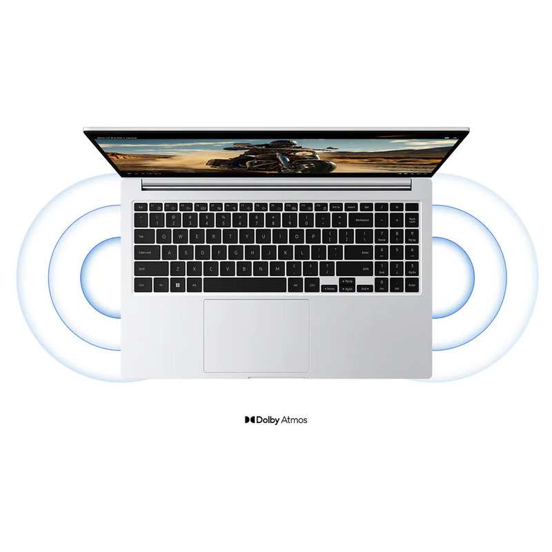 لپ تاپ 15.6 اینچی سامسونگ مدل Galaxy Book4-Core 7 150U-16GB LPDDR4x-512GB SSD-IPS-Backlit-Fingerprint — تصویر ۵
