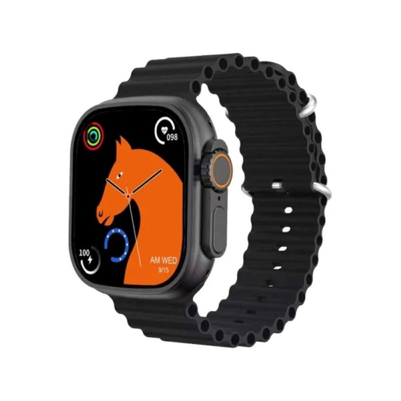 ساعت هوشمند 48 میلیمتری مدل TX11 با بند سیلیکونی — تصویر ۲