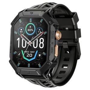 ساعت هوشمند 52 میلیمتری هایلو مدل IRON N1 با بند سیلیکونی