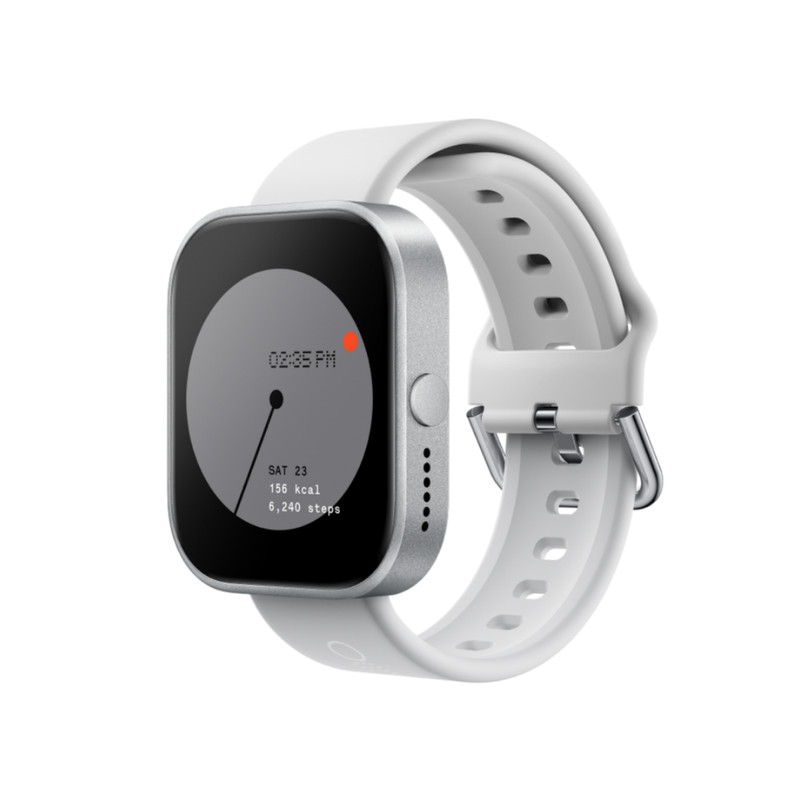 ساعت هوشمند ناتینگ مدل Nothing CMF Watch Pro دارای قابلیت های صفحه نمایش رنگی، صفحه نمایش لمسی، کنترل سطح اکسیژن خون بند سیلیکون — تصویر ۵