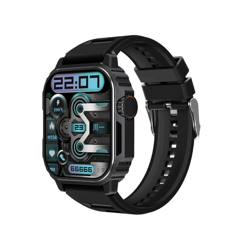 ساعت مچی هوشمند 1.75 اینچ لومینکس مدل TW11 mini با بند سیلیکونی — تصویر ۲