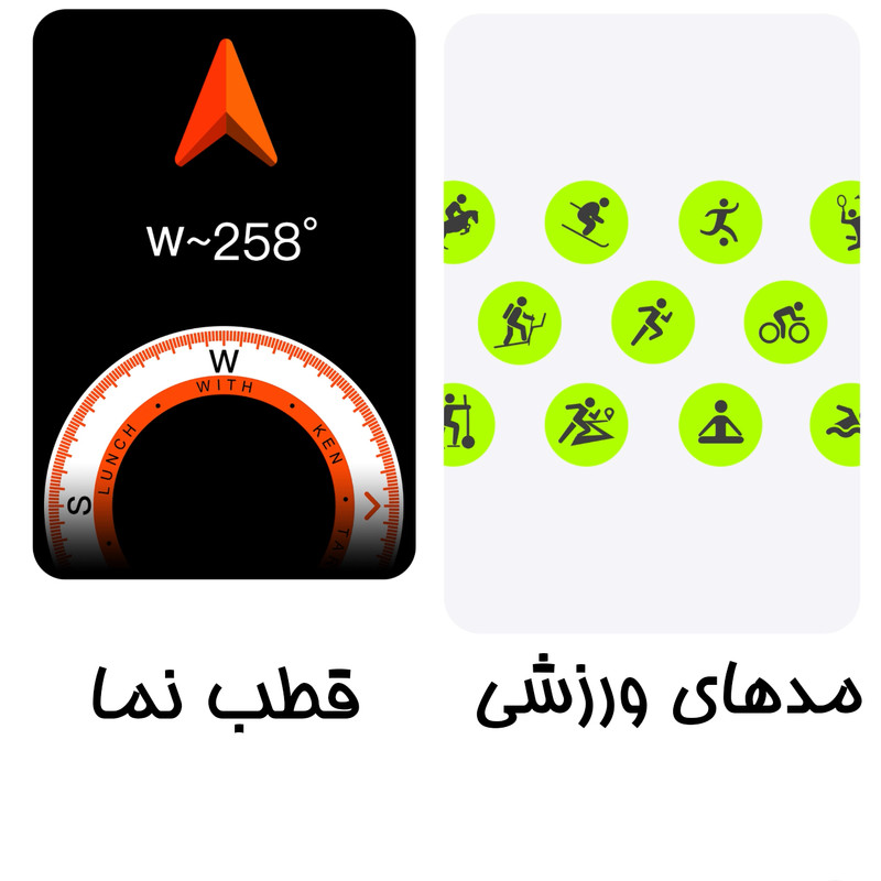 ساعت هوشمند 49 میلیمتری میکروویر مدل Watch11X با بند سیلیکونی — تصویر ۴