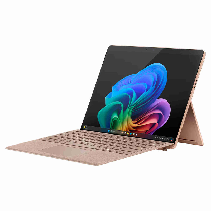 تبلت 13 اینچی مایکروسافت مدل Surface Pro 11-Snapdragon X Elite OLED ظرفیت 1 ترابایت و رم 16 گیگابایت به همراه کیبورد Surface Pro Copilot و قلم Slim Pen 2 — تصویر ۴