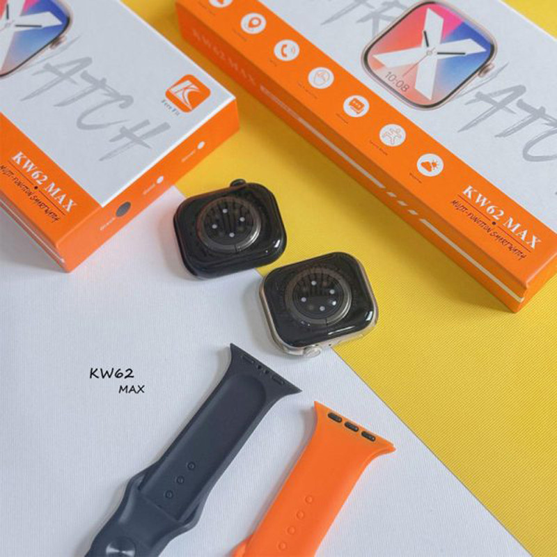 ساعت هوشمند 49 میلیمتری کیکویر مدل KW62 Max — تصویر ۲