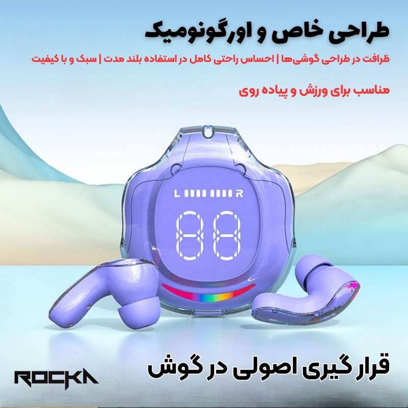 هندزفری بلوتوثی مدل NEW UR2OO — تصویر ۴